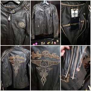 110 Anniversary Women Harleydavidson Genuine Leath